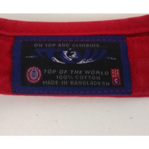 NCAA Ohio State Buckeyes Unisex Embroidered Woody On Back Adjustable Visor Cap - Picture 7 of 7